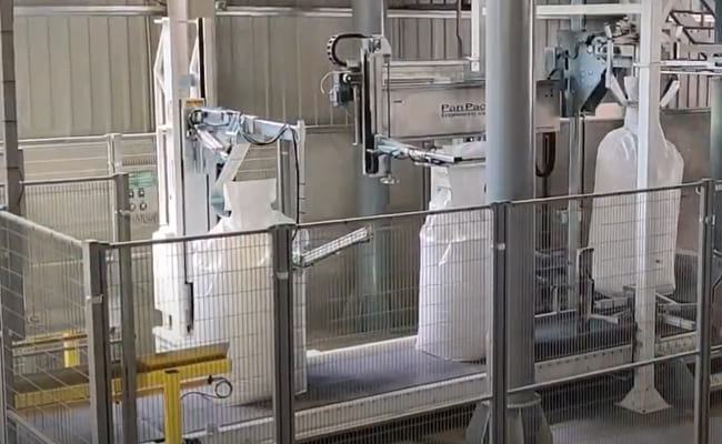 TRANSLYFT TSL Collumn in fully automated big bag packaging system